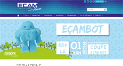 Desktop Screenshot of ecam-rennes.fr